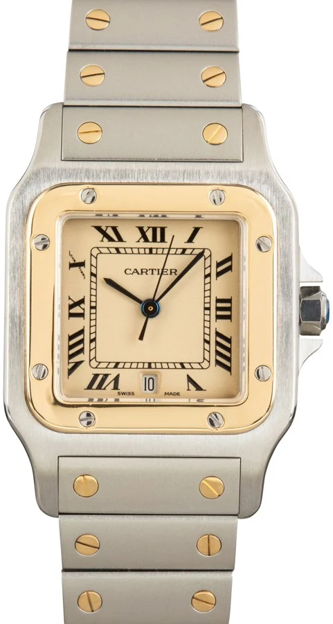 Cartier Santos Galbée W20011C4