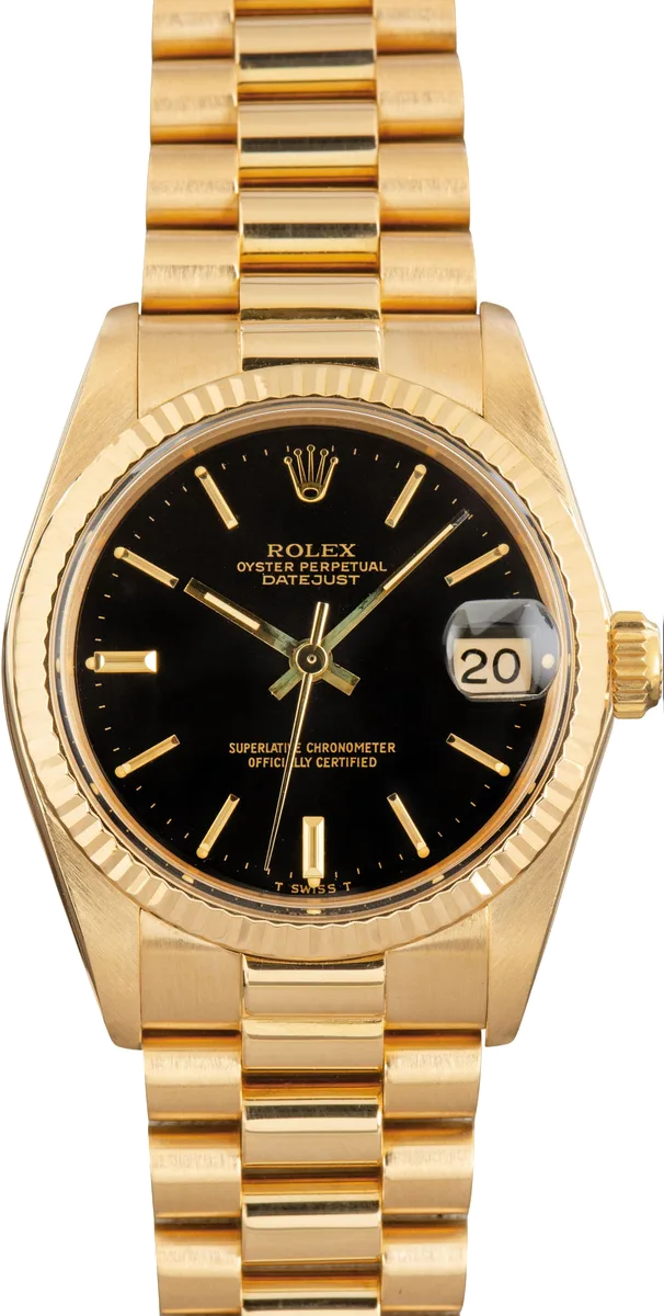 Rolex Datejust 31 (Mid-Size, 5-Digit) 6827