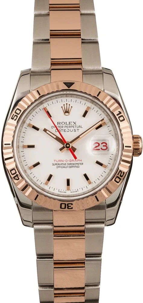 Rolex Datejust Turn-O-Graph (Additional 6-Digit Variants) 116261
