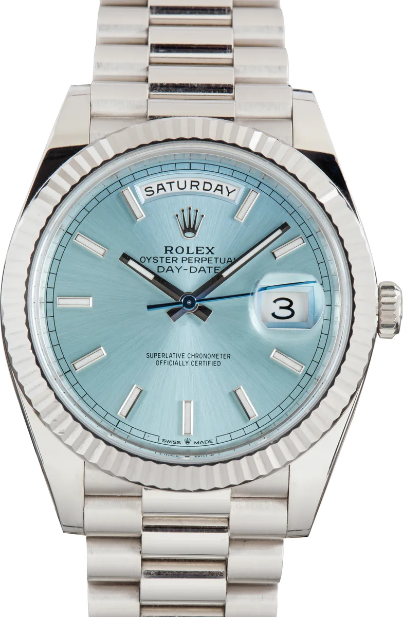 Rolex Day-Date 40 (228xxx, Diamond and Platinum Variants) 228236