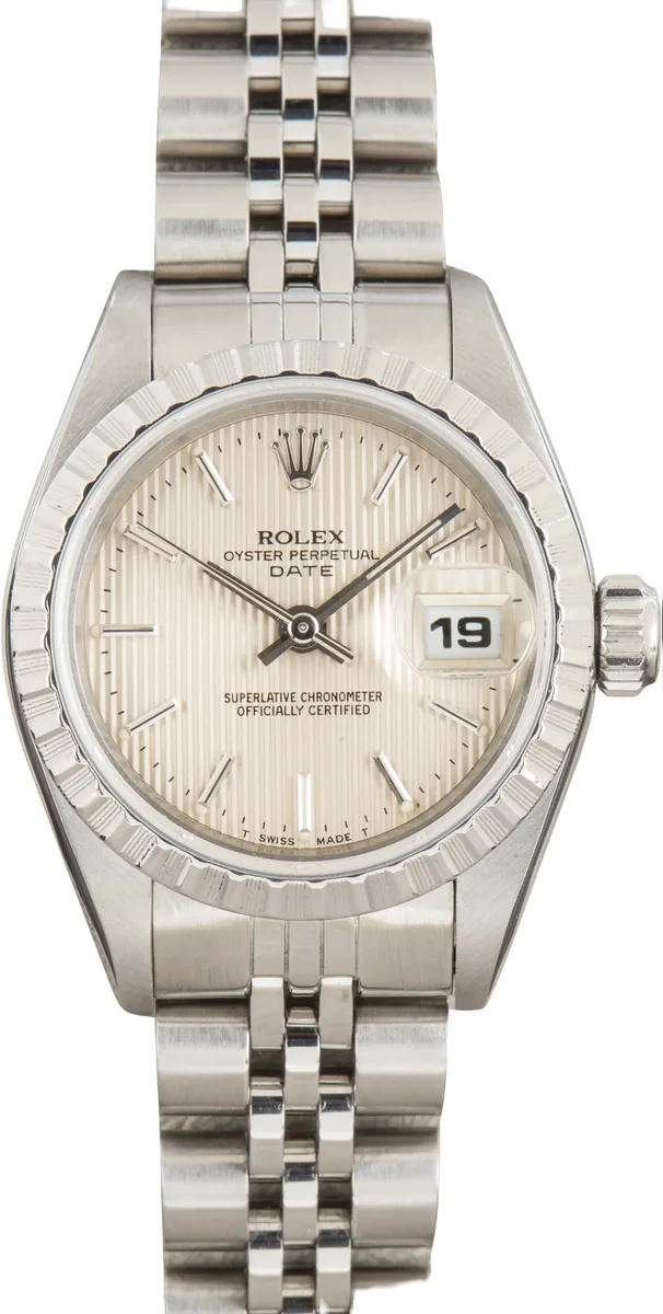 Rolex Oyster Perpetual Date 26 Ladies (5-Digit Steel) 69240