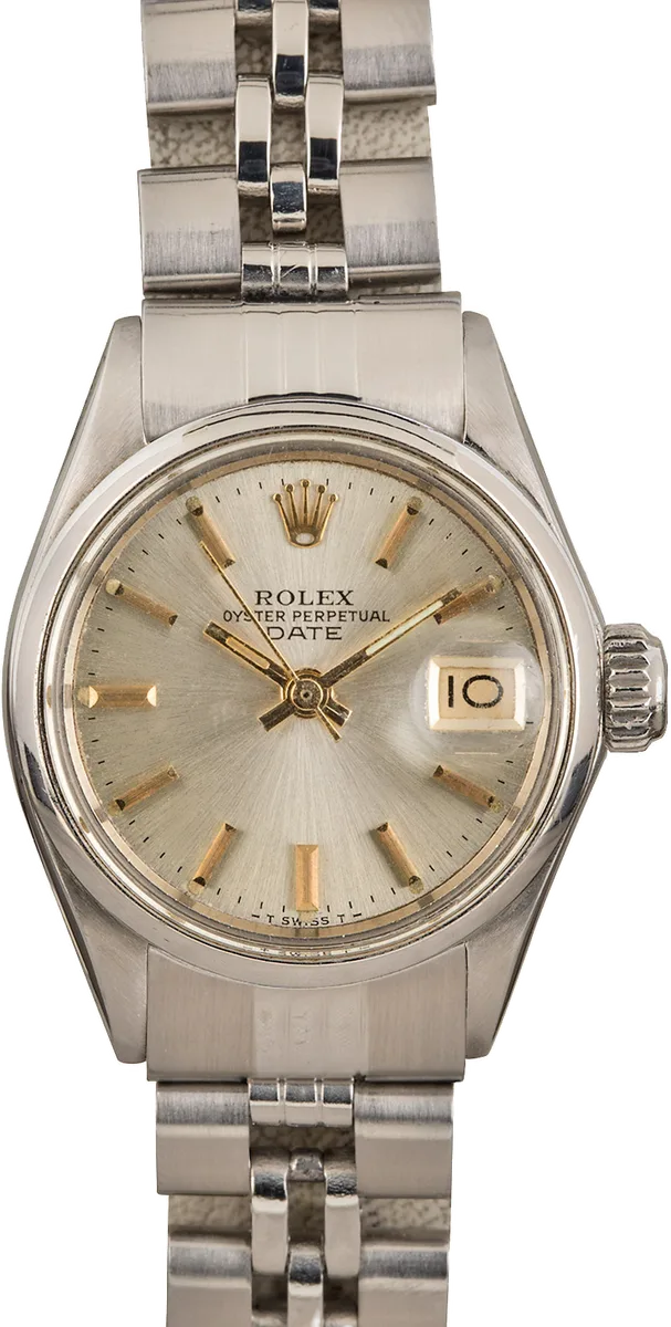 Rolex Oyster Perpetual Date 26 Ladies (Two-Tone & Gold) 6519