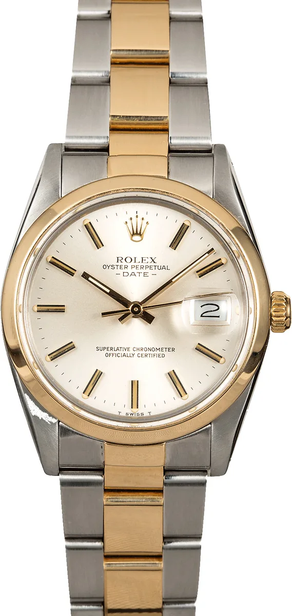 Rolex Oyster Perpetual Date 34 (5-Digit Two-Tone & Gold) 15003