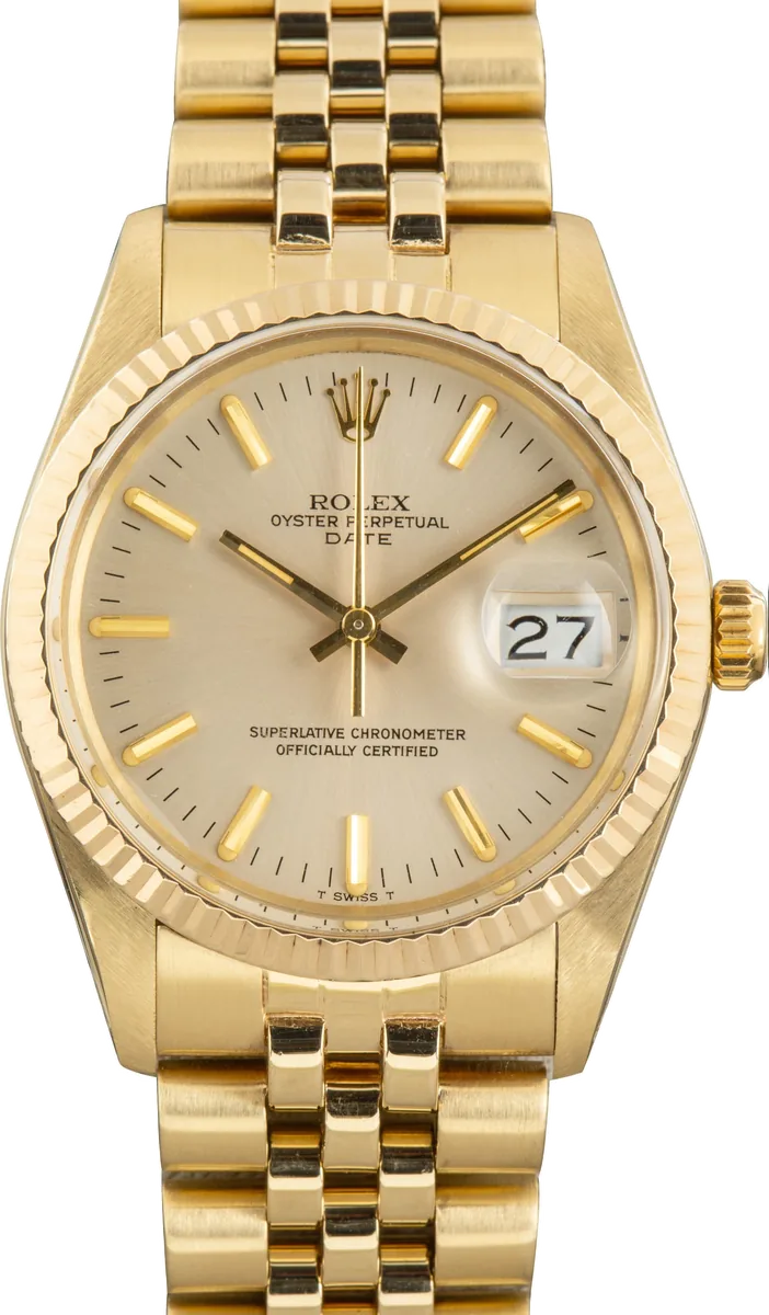 Rolex Oyster Perpetual Date 34 (5-Digit Two-Tone & Gold) 15037