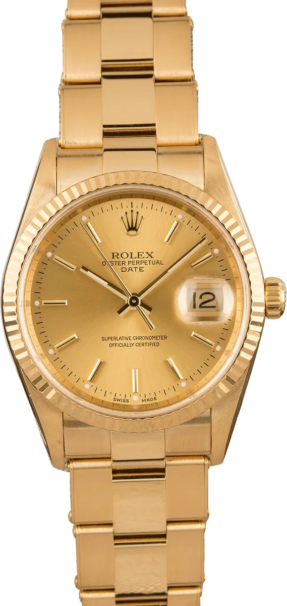 Rolex Oyster Perpetual Date 34