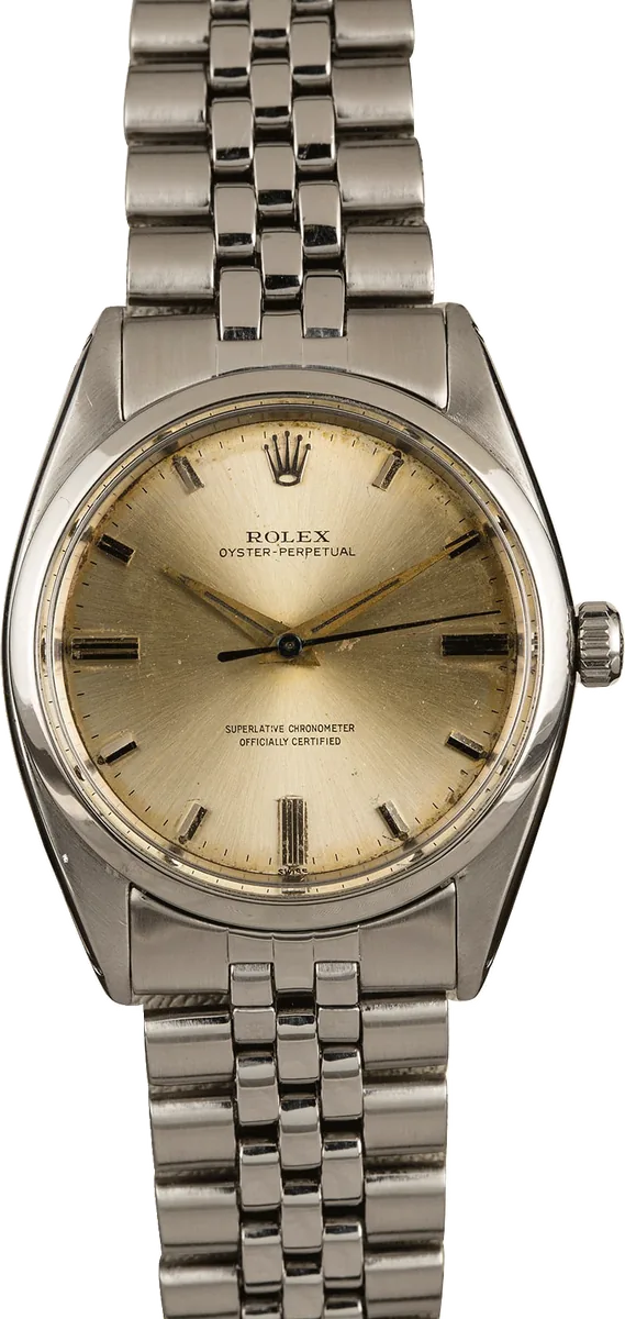 Rolex Oyster Perpetual Date 34 (Vintage 4-Digit Steel) 1018