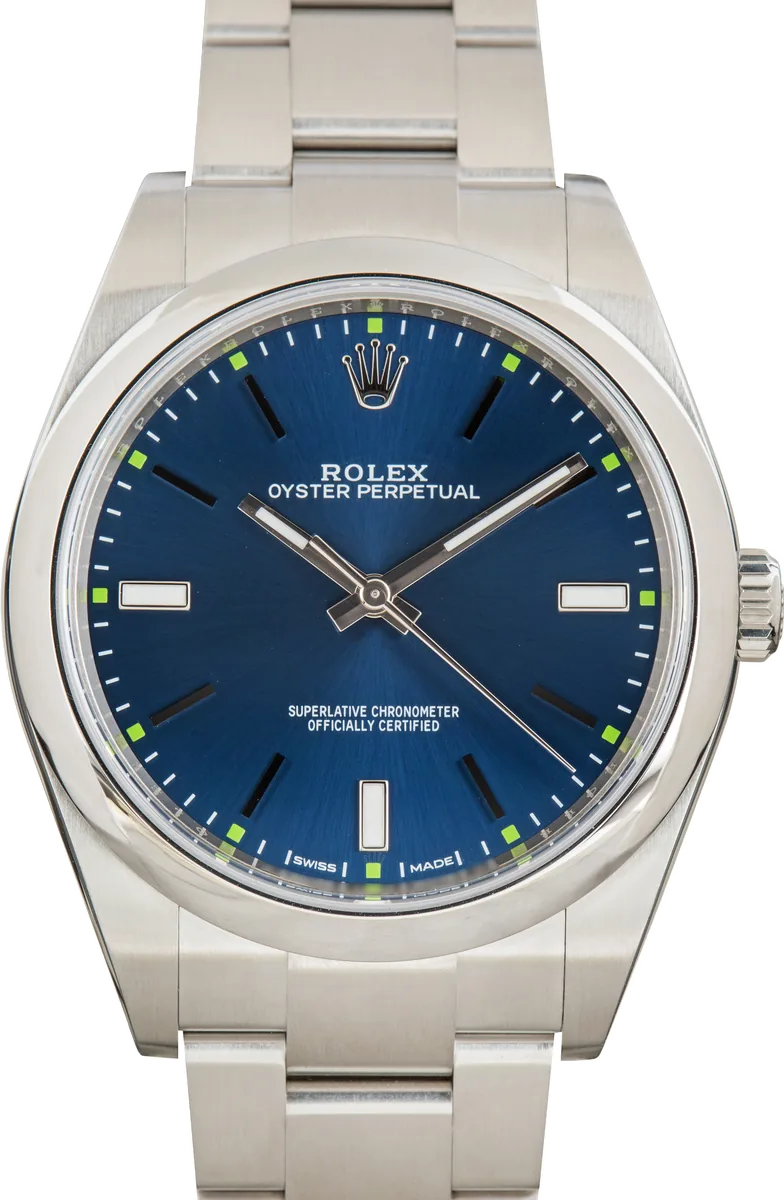 Rolex Oyster Perpetual (Modern Steel) 114300