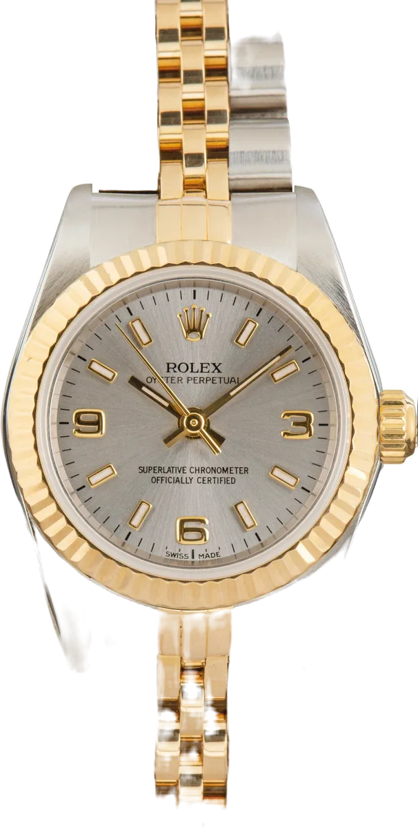 Rolex Oyster Perpetual (Two-Tone and Gold) 76193