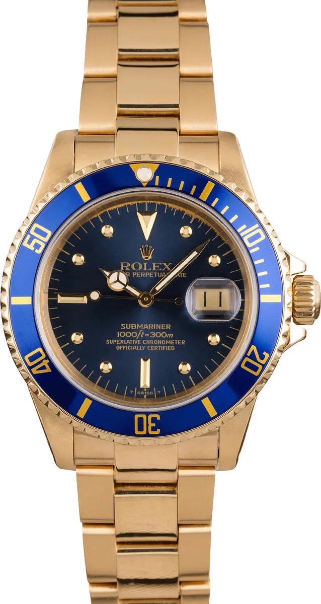 Rolex Submariner Date (5-Digit, Gold & Two-Tone) 16808