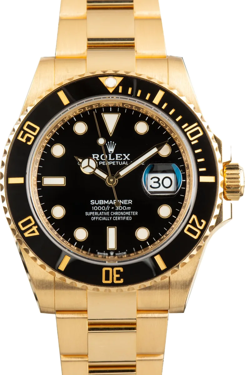 Rolex Submariner Date (Current-Gen, Gold & Two-Tone, 41mm) 126618