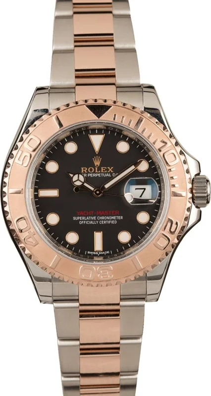 Rolex Yacht-Master 40 116621, Black stick dial, Oyster