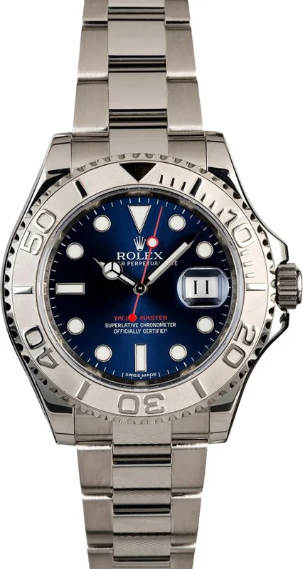 Rolex Yacht-Master 40 116622, Blue stick dial, Oyster